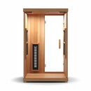 FINNMARK 2-Person Full-Spectrum Home Infrared Sauna With Built In LCD Touchscreen Controller (SAK94731) - SAKSBY Inside View