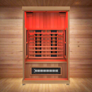 FINNMARK FD-2 Full-Spectrum 2-Person Home Infrared Sauna With Built-In LCD Touchscreen Controller [FD-KN002] (SAK94731)