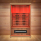 FINNMARK FD-2 Full-Spectrum 2-Person Home Infrared Sauna With Built-In LCD Touchscreen Controller [FD-KN002] (SAK94731)