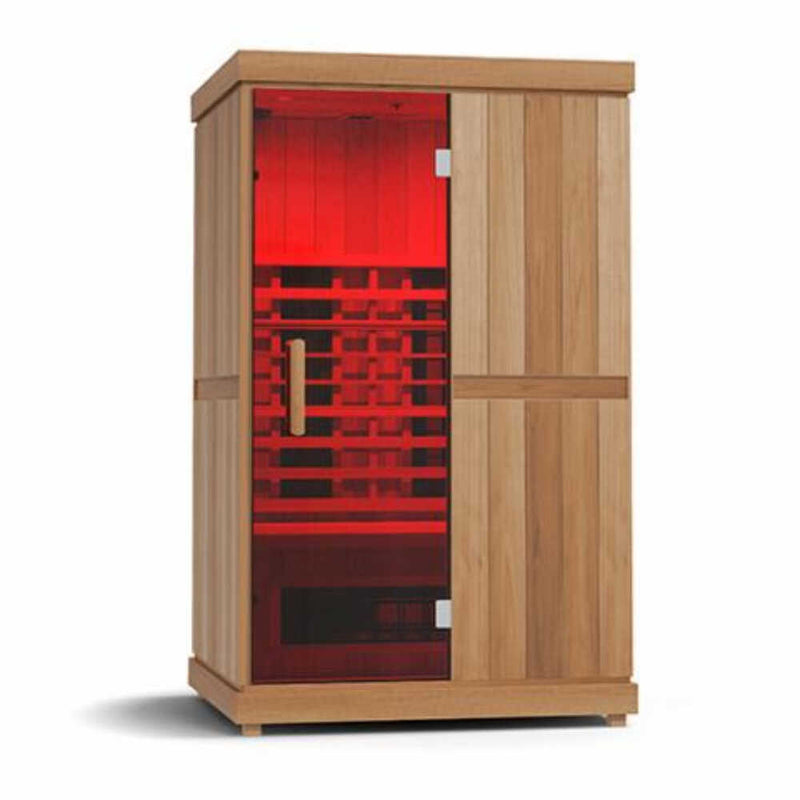 FINNMARK 2-Person Full-Spectrum Home Infrared Sauna With Built In LCD Touchscreen Controller (SAK94731) - SAKSBY