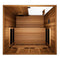 FINNMARK 2-Person Full-Spectrum Home Infrared Sauna With Built In LCD Touchscreen Controller (SAK94731) - SAKSBY Top View