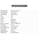 Finnmark FD-4 Trinity 2-Person Home Infrared & Steam Sauna Combo [FD-KN004] (SAK41865)  - Saksby Wholesale -  Specifications View