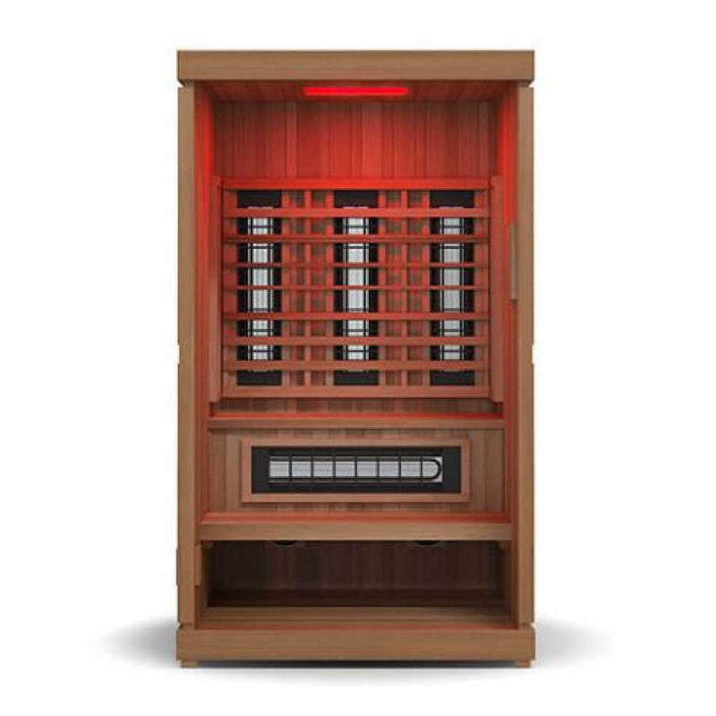 FINNMARK FD-4 Trinity 2 Person Home Sauna With Infrared And 120V Traditional Heater (SAK41865) - SAKSBY