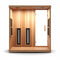 FINNMARK Full Spectrum 4 Person Capacity Home Infrared Sauna With Adjustable Sauna Feet (SAK52689) - SAKSBY Inside View