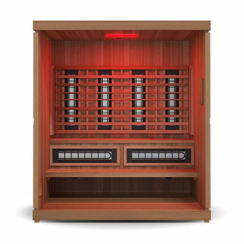 FINNMARK Trinity XL Home Infrared Sauna With Traditional Sauna Heater And  4 Person Capacity (SAK37258) - SAKSBY