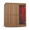 FINNMARK Trinity XL Home Infrared Sauna With Traditional Sauna Heater And  4 Person Capacity (SAK37258) - SAKSBY Infrared Light View