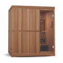 FINNMARK Trinity XL Home Infrared Sauna With Traditional Sauna Heater And  4 Person Capacity (SAK37258) - Saksby Wholesale - With Clear Light