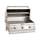 Fire Magic Choice Multi-User Built-In Grill With Analog Thermometer, 30" [CM540I-RT1N/P] (SAK91748) - Saksby Wholesale - Front-View-Open