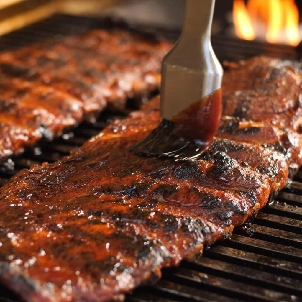 Fire Magic Choice Multi-User Built-In Grill With Analog Thermometer, 30" [CM540I-RT1N/P] (SAK91748) - Saksby Wholesale - Saucing Ribs View