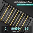 Foldable Dual Resistance Pilates Reformer Machine With Tower (SAK96041) - Saksby Wholesale - Customizable Resistance