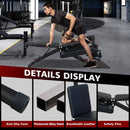 Foldable Multi-Functional Weight Bench For Full-Body Workouts With Resistance Bands, Footrest, And Leg Extender (SAK73642) - Saksby Wholesale - Details Display