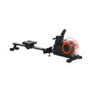 Foldable Water Rowing Machine With Adjustable Resistance, Wheels, LCD Monitor And Tablet Holder (SAK53758) - Saksby Wholesale - In White Background