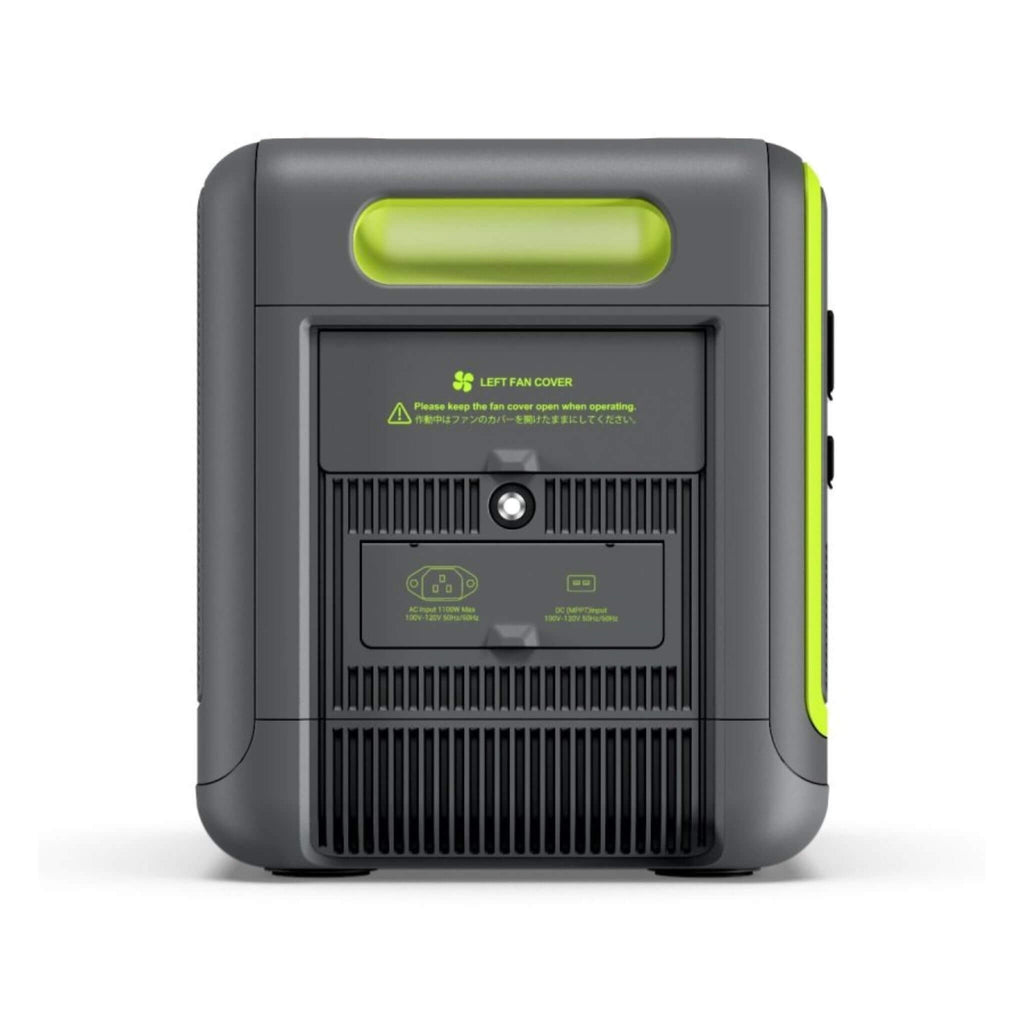 FOSSiBOT F2400 Portable Power Station With Ultra-Fast Charging & Quiet Operation, 2400W (SAK22841) - Saksby Wholesale - Portable Power Stations - Green Back View