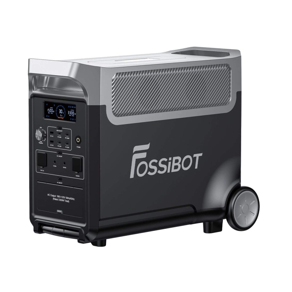 Fossibot F3600 Portable Power Station With 2.2KW Input & 3.6KW Output Power (SAK51935) - Saksby Wholesale - Front Right View