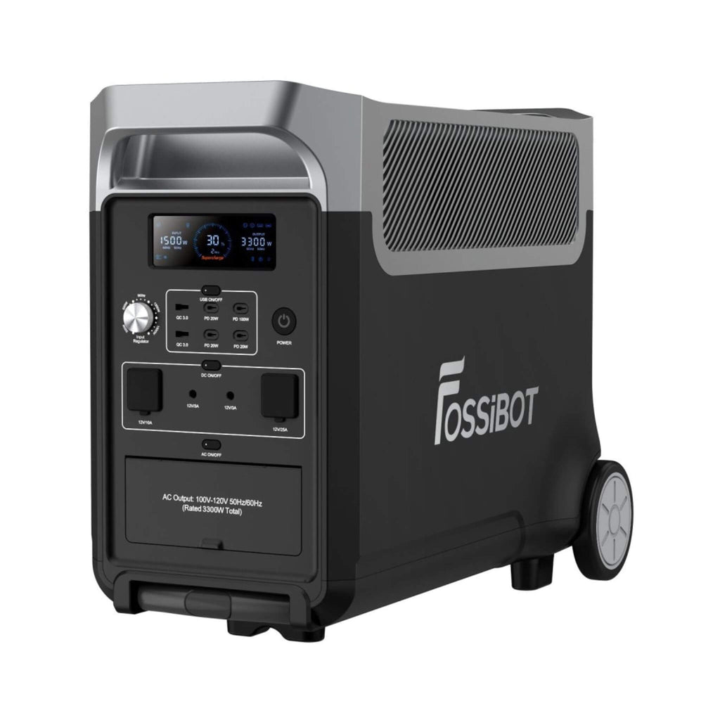 Fossibot F3600 + SP200 | Solar Generator Bundle Kit (SAK69184) - Saksby Wholesale - Front View