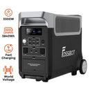 Fossibot F3600 + SP200 | Solar Generator Bundle Kit (SAK69184) - Saksby Wholesale - Power Station Front Picture
