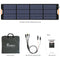 FOSSiBOT SP200 Light Weight Foldable Waterproof Solar Panel With Kickstand, 200W (SAK32145) - SAKSBY.com - Portable Power Stations - SAKSBY.com