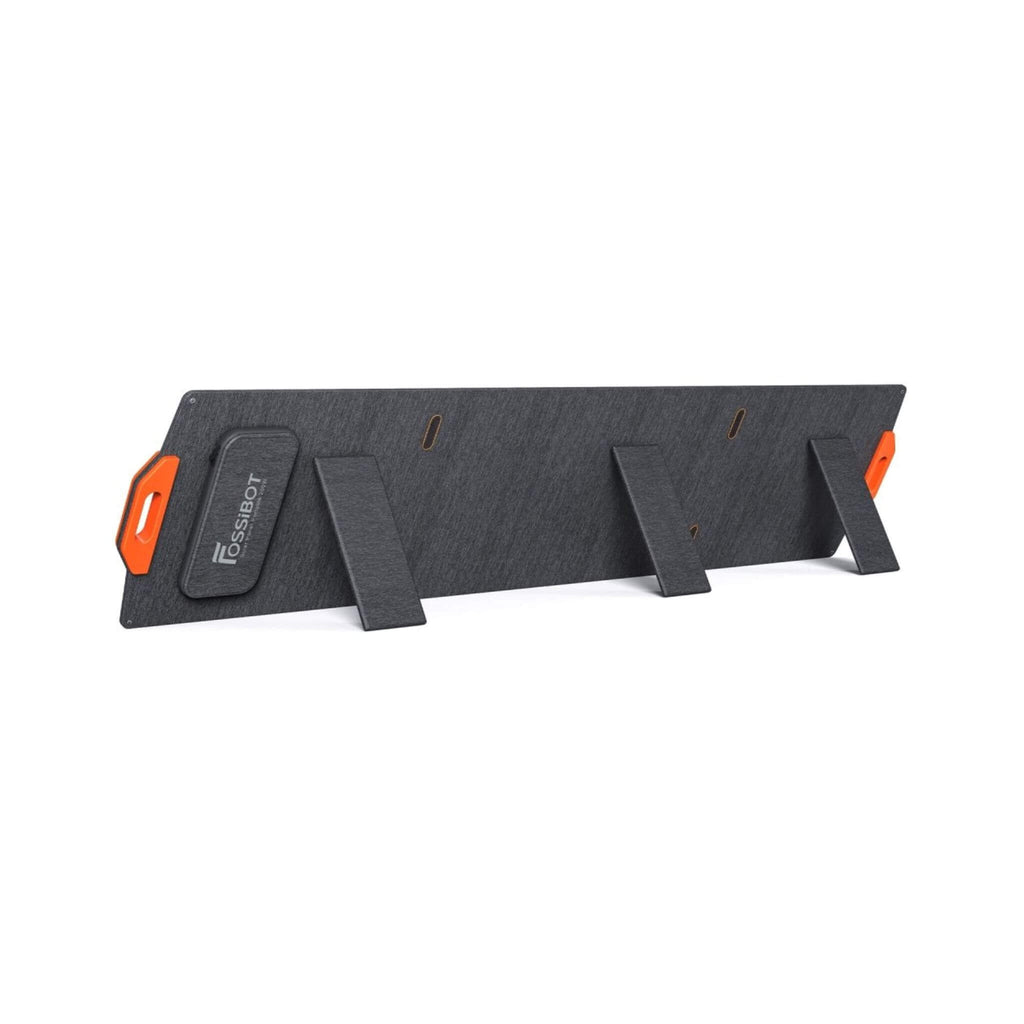 Fossibot SP200 Light Weight Foldable Waterproof Solar Panel With Kickstand, 200W (SAK32145) - Saksby Wholesale - Back Left View