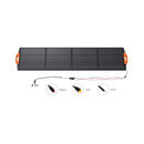 Fossibot SP200 Light Weight Foldable Waterproof Solar Panel With Kickstand, 200W (SAK32145) - Saksby Wholesale - Plug View