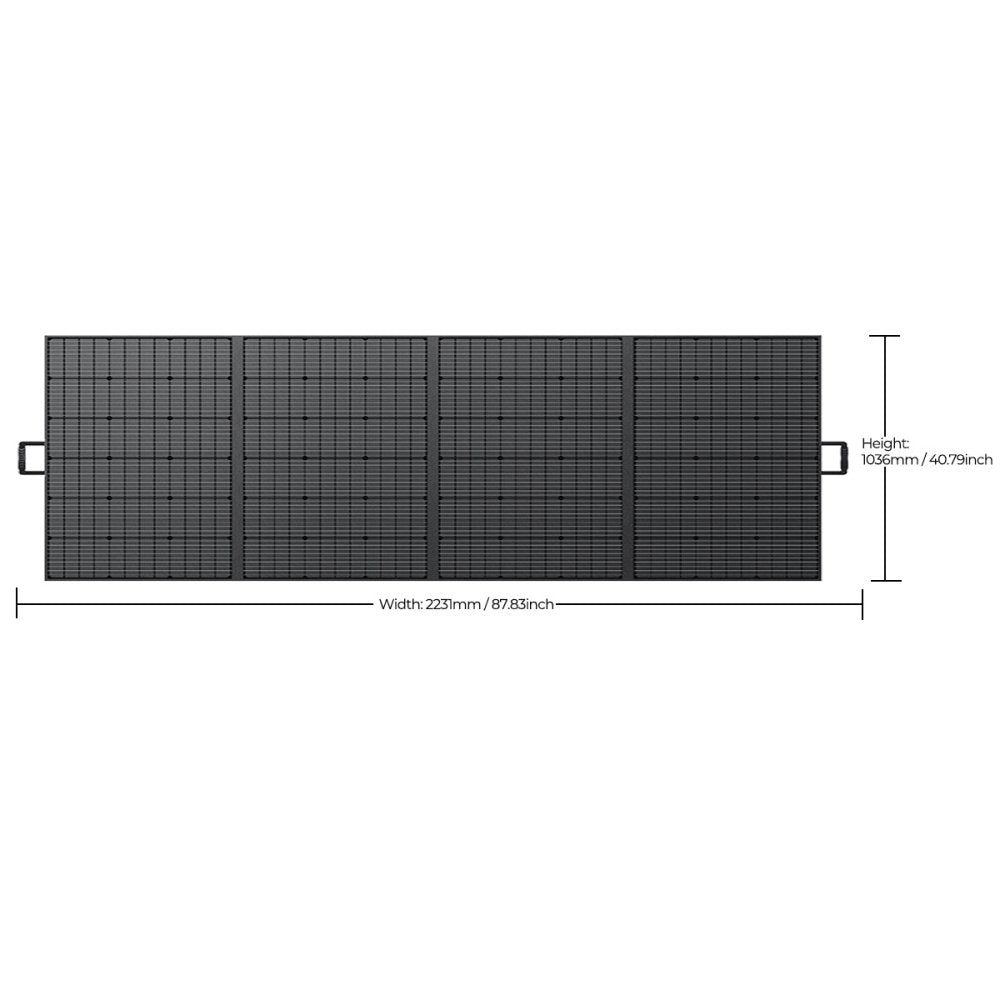 FOSSiBOT SP420 Solar Panel W/ Adjustable Kickstand And MC4 Connector, 420W (SAK123974) - SAKSBY.com - Portable Power Stations - SAKSBY.com