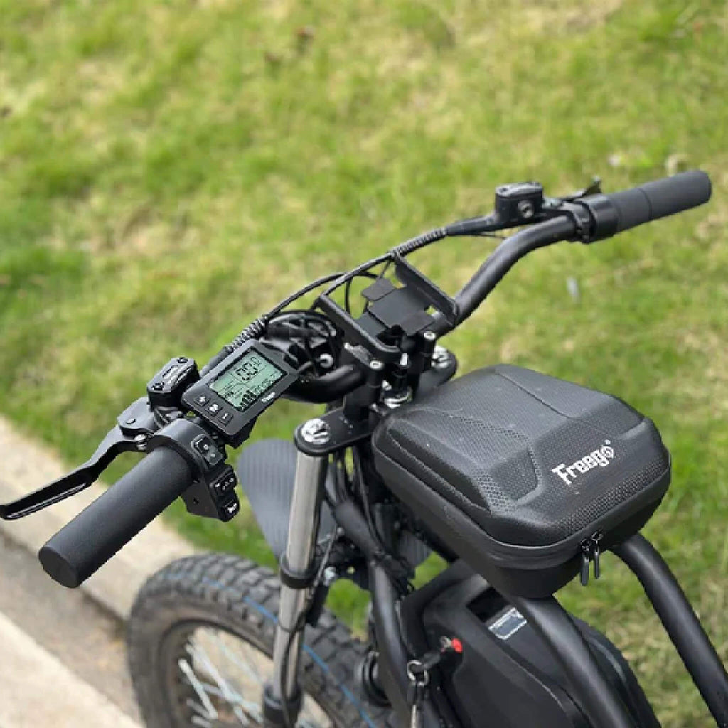 Freego Nova 3 Mid Drive All Terrain 28 MPH Speed Electric Motorcycle, 3000W  (SAK19582) SAKSBY - Gears View