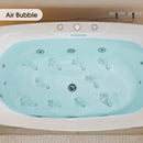 Freestanding Whirlpool Air Bubble LED Massage Bathtub (SAK84026) - Saksby Wholesale - Air Bubble