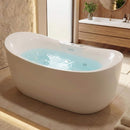 Freestanding Whirlpool Air Bubble LED Massage Bathtub (SAK84026) - Saksby Wholesale - Lifestyle In Bathroom