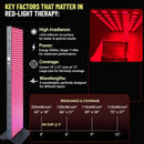 Full-Body Dual-Chip Clinical-Grade Red Light Therapy Panel (SAK63480) - Saksby Wholesale -Key Factors Details
