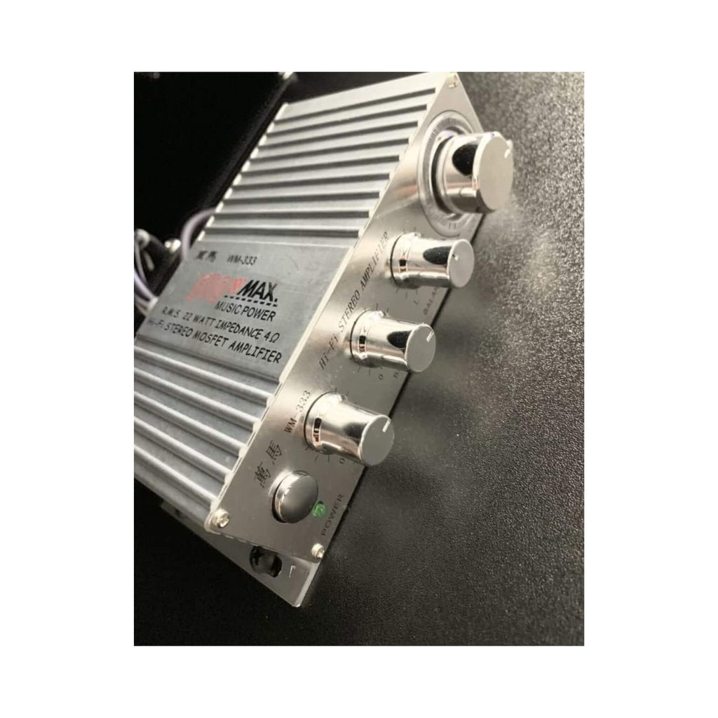 Full-Size Commercial Grade 2-Player Retro Arcade Machine With 60 Games And Stools (SAK86197)  - Saksby Wholesale - Amplifier