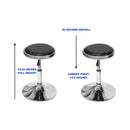 Full-Size Commercial Grade 2-Player Retro Arcade Machine With 60 Games And Stools (SAK86197)  - Saksby Wholesale - Chair Height Dimensions