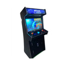 Full-Size Commercial Grade 2-Player Upright Standup Arcade Machine With 4500 Classic Games And 2 Shooting Guns (SAK23984) - Saksby Wholesale - Front Left View
