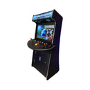 Full-Size Commercial Grade 4-Player Upright Standup Arcade Machine With 4600 Classic Games (SAK47061) - Saksby Wholesale - Front Right View