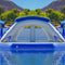Giant Inflatable Water Climbing Obstacle Course With Air Pump (SAK87625)