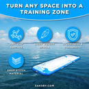 GoPlus Heavy-Duty 10FT Inflatable Gymnastic Tumbling Air Mat W/ Electric Pump (SAK22380) - Saksby Wholesale - Material Features