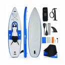 GoPlus 11FT Long Inflatable Blow Up Kayak With Paddle & Hand Pump (SAK32801) - Saksby Wholesale - Inclusions