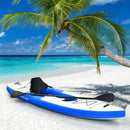GoPlus 11FT Long Inflatable Blow Up Kayak With Paddle & Hand Pump (SAK32801) - Saksby Wholesale - Lifestyle Image In The Shore