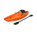 GoPlus 6FT Premium Youth Sit On Top Kayak W/ Paddles & Folding Backrest (SAK97198) - Saksby Wholesale - Front Left View