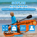 GoPlus 6FT Premium Youth Sit On Top Kayak W/ Paddles & Folding Backrest (SAK97198) - Saksby Wholesale - Features