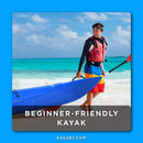 GoPlus 12FT Single-Person Sit-In Fishing Kayak Boat W/ Paddle & Rudder (SAK98162) - Saksby Wholesale - Features