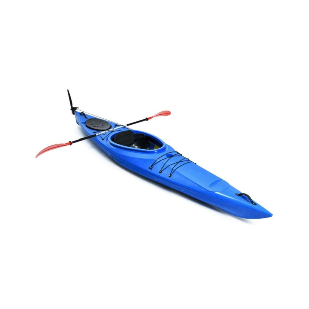 GoPlus Single-Person Sit-In Fishing Kayak Boat W/ Paddle & Rudder, 12FT (SAK98162) - Saksby Wholesale - Product Design