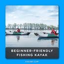 GoPlus 10FT Sit-On-Top Fishing Kayak Canoe With Fishing Rod Holders & Paddle (SAK91720) - Saksby Wholesale - Features