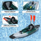 GoPlus Sit-On-Top Fishing Kayak Canoe With Fishing Rod Holders & Paddle, 10FT (SAK91720) - Saksby Wholesale - Features View