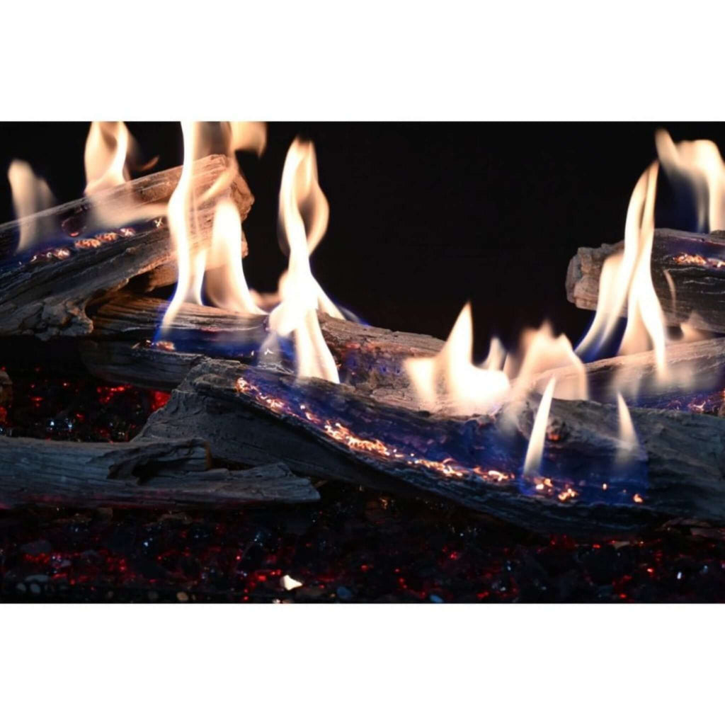 Grand Canyon Western Driftwood Bedrock Traditional GlowFire Logs (SAK42975) SAKSBY - Flames View
