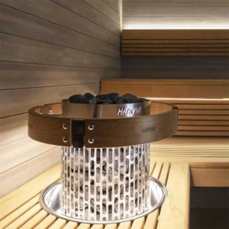 HARVIA Cilindro PC Series Modern Steel Pillar Style Sauna Heater (SAK84937) - SAKSBY