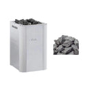 Harvia Duo Series Stainless Steel Wood Sauna Stove With Sauna Stones (SAK68420) - Saksby Wholesale -  Bundle View