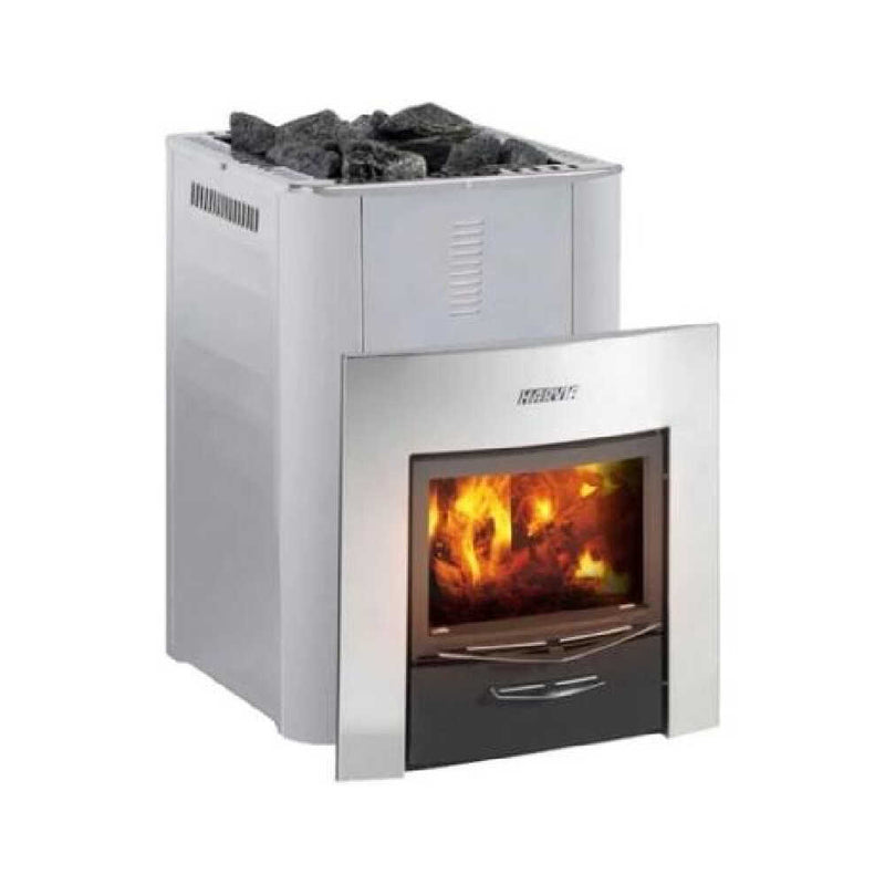 HARVIA Duo Series Stainless Steel Wood Sauna Stove (SAK68420) - SAKSBY