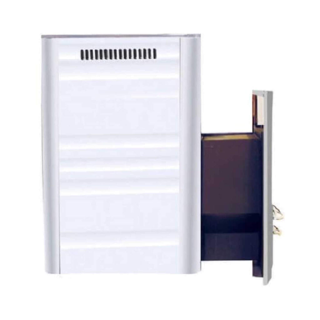 Harvia Duo Series Stainless Steel Wood Sauna Stove With Sauna Stones (SAK68420) - Saksby Wholesale - Right View