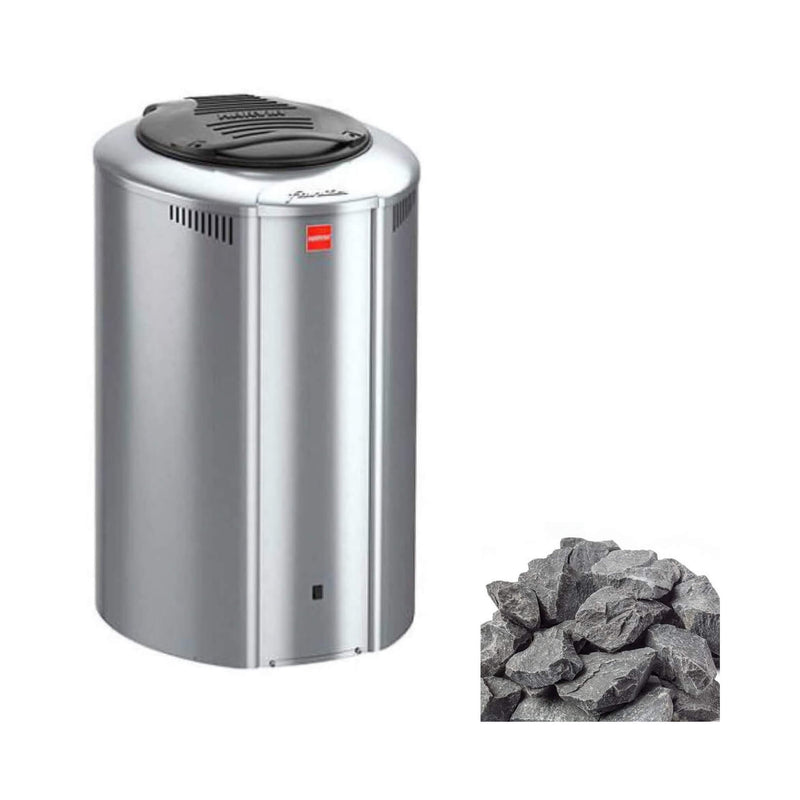Harvia Forte AF Sauna Heater with Keypad Lock and Splash-Proof Control Panel - SAK24015 - Bundle