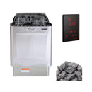 Harvia KIP80W 8KW UL Certified Electric Sauna Heater With Xenio CX170 Digital WIFI Control & Sauna Stones [JH80W2401] (SAK14630) - Saksby Wholesale - Product Image