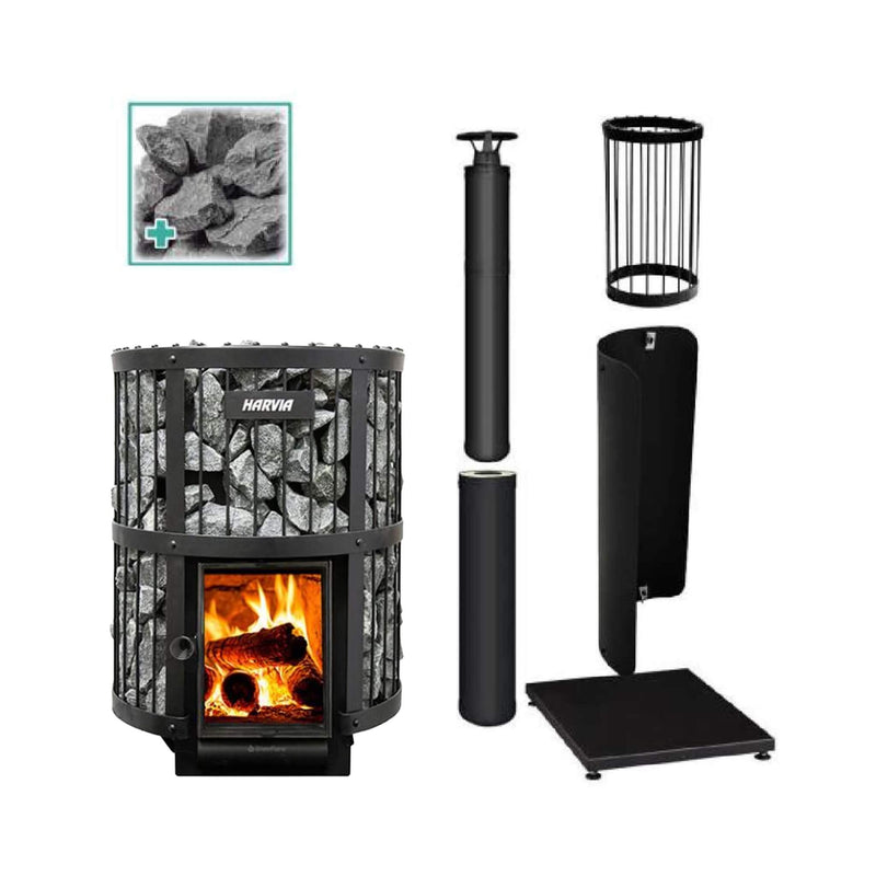 Harvia Legend 150 Sauna Stove Package, 16kW (SAK67219)